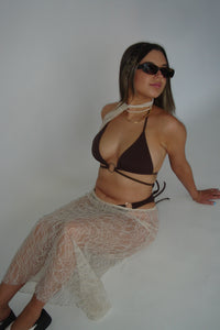 DIONNE SKIRT & SCARF SET