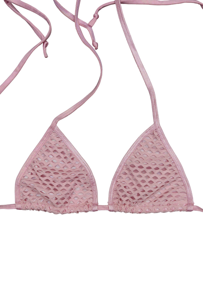 SAMPLE FISHNET BIKINI TOP - XS/S