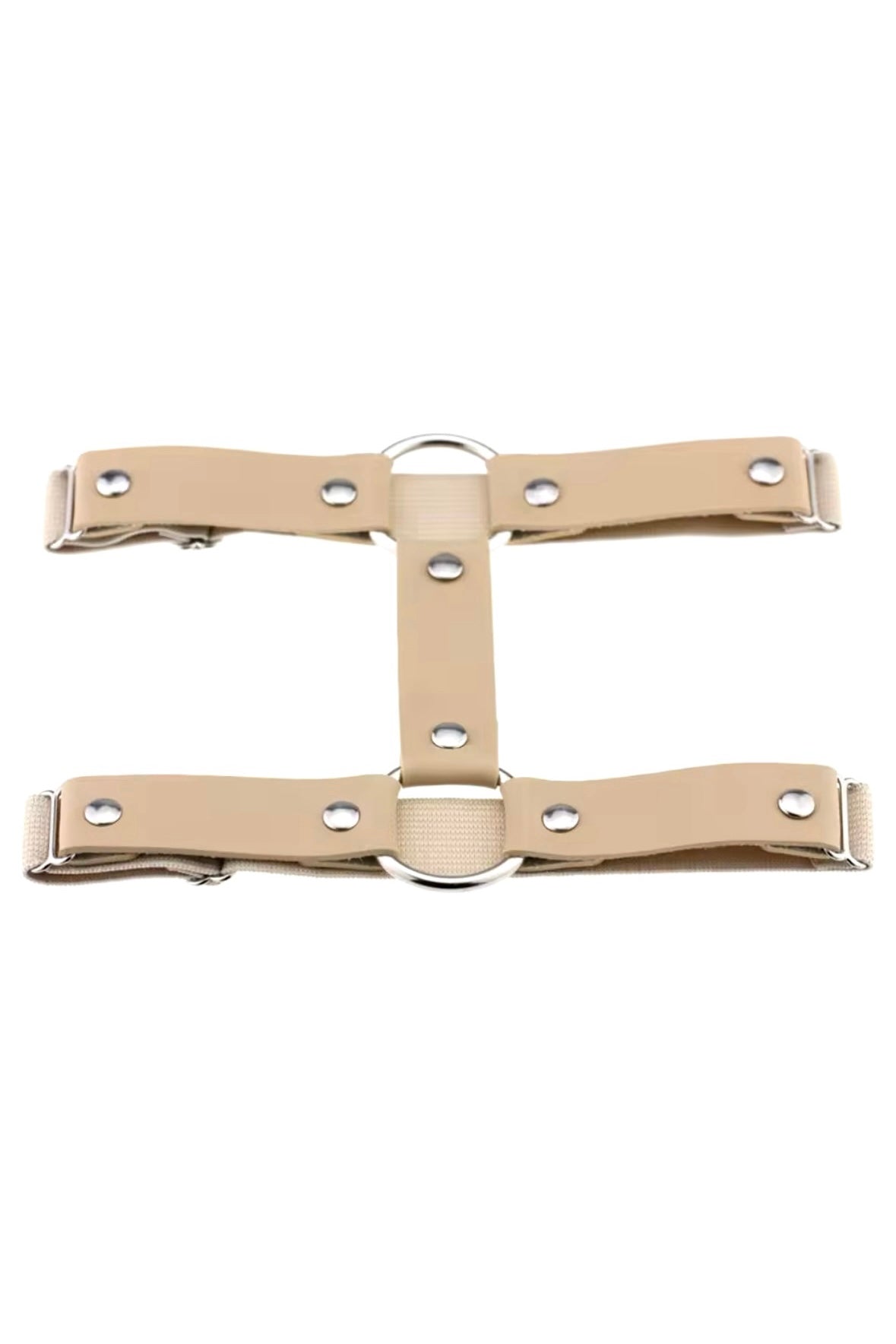 BEIGE CIRCLE LEG HARNESS