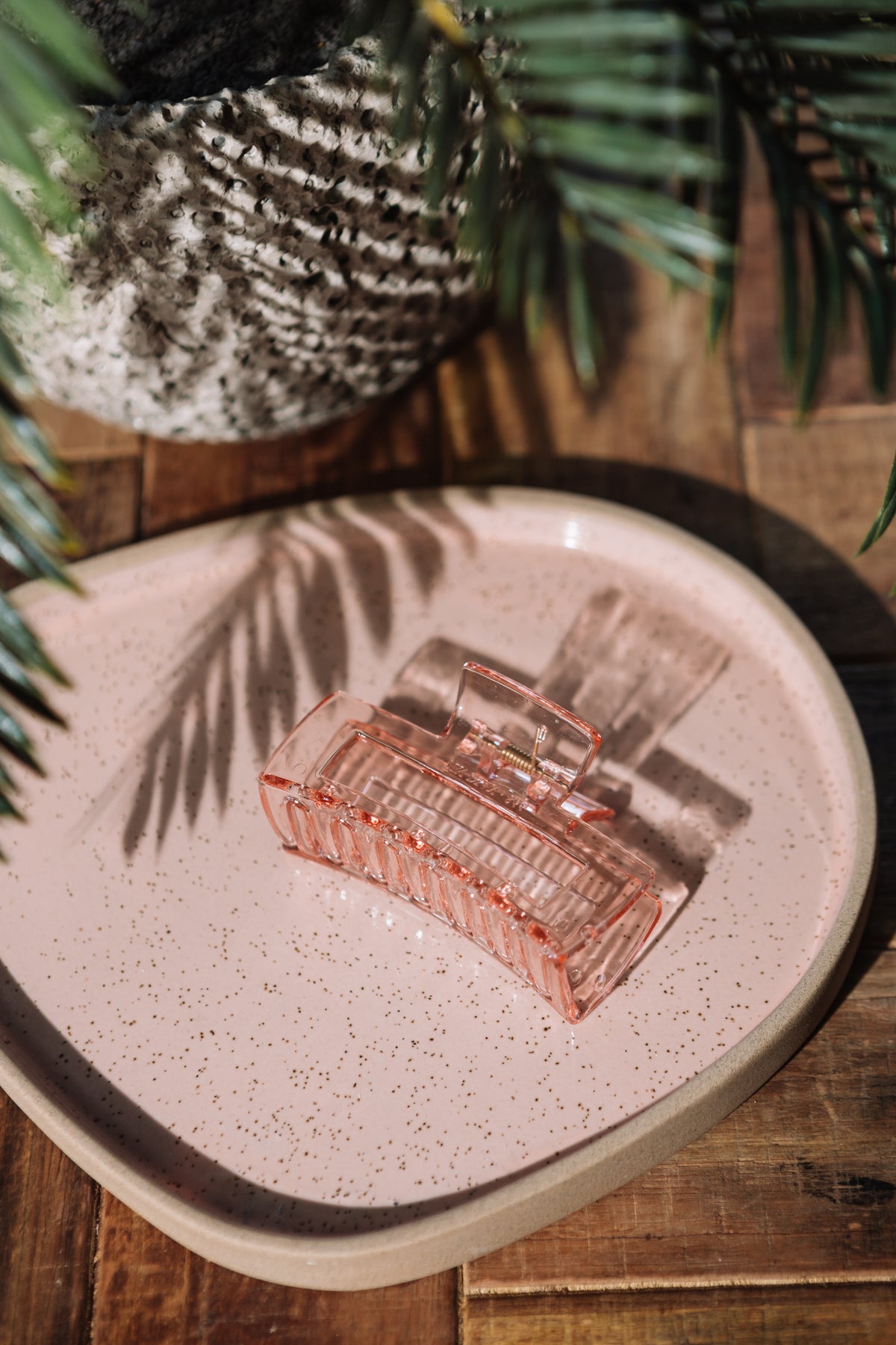MALIA HAIR CLIP - ROSE