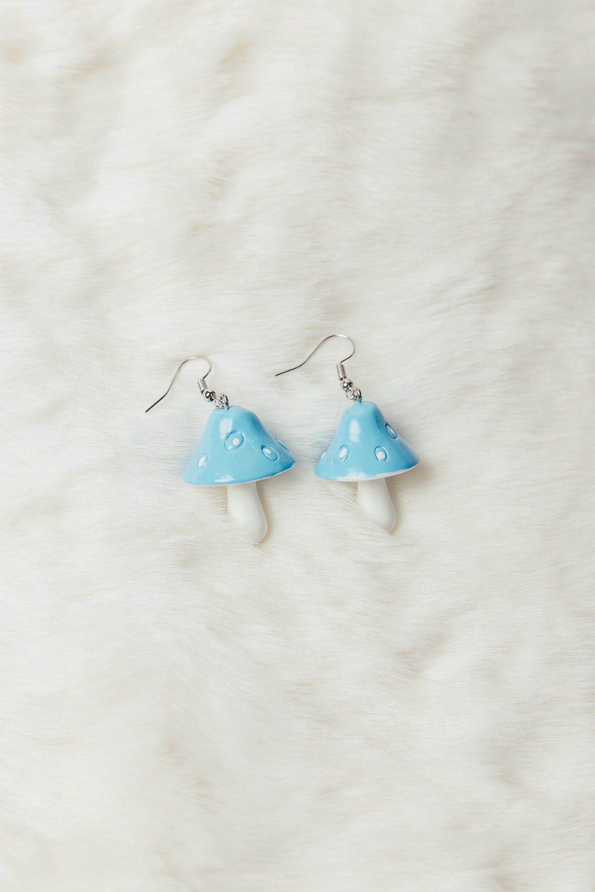 SHROOM EARRINGS - BLUE