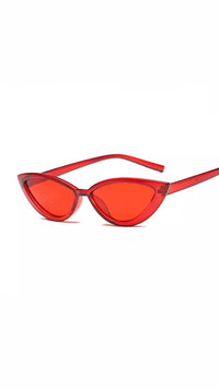 RED CAT EYE SHADES
