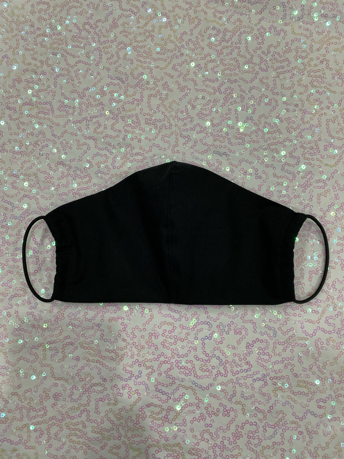 TRIPLE LAYER BLACK MASK - FILTER POCKET