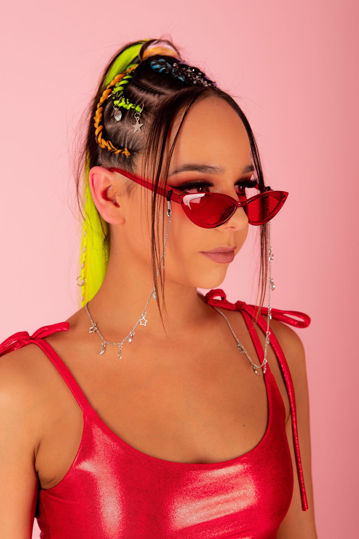MOON AND STAR SUNGLASS CHAIN