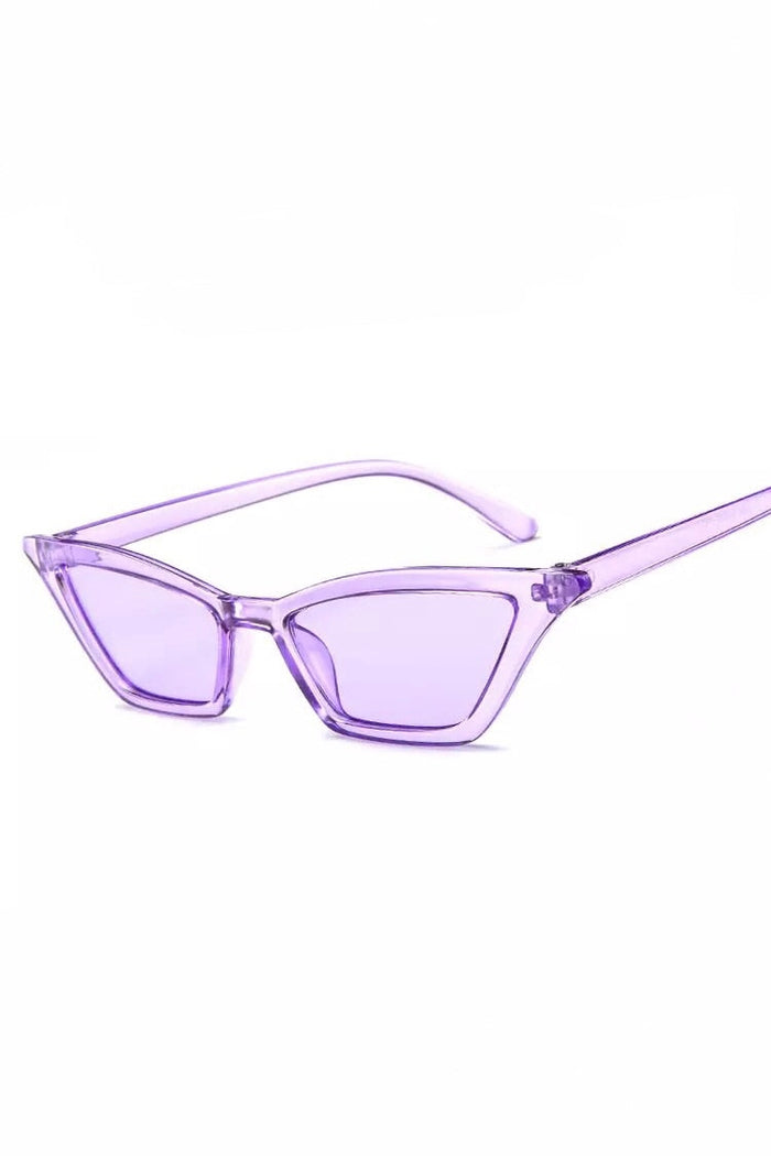PURPLE VINTAGE SUNGLASSES