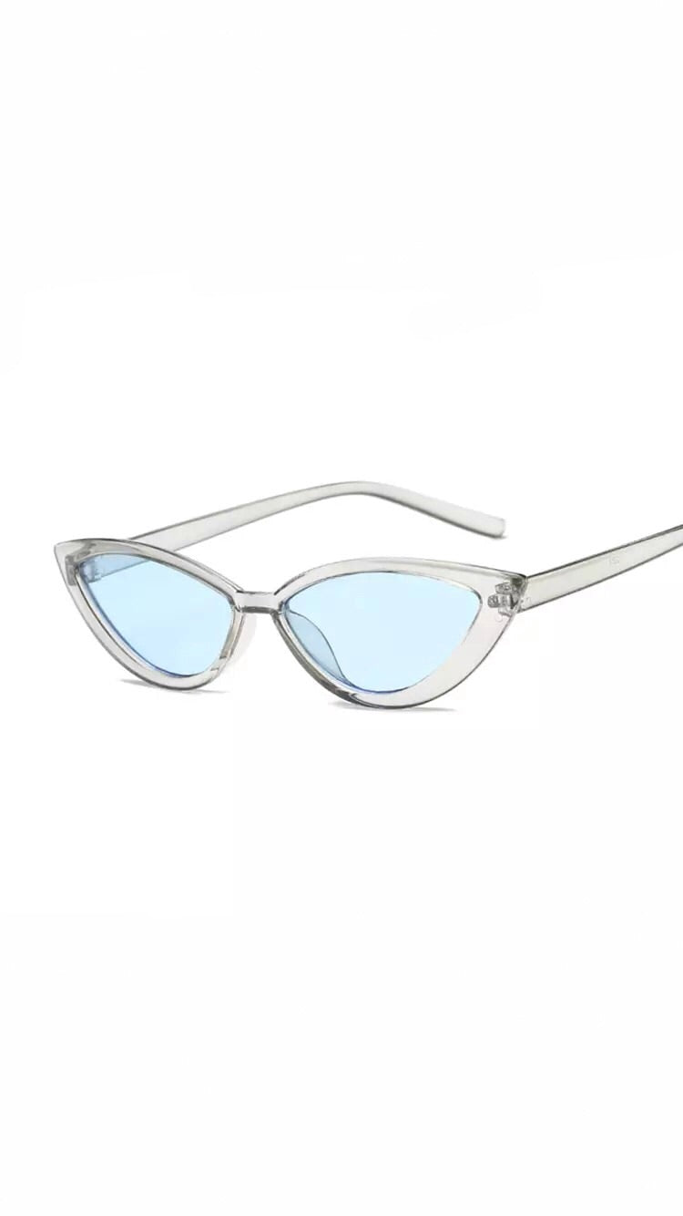 BLUE AND GREY CAT EYE SHADES