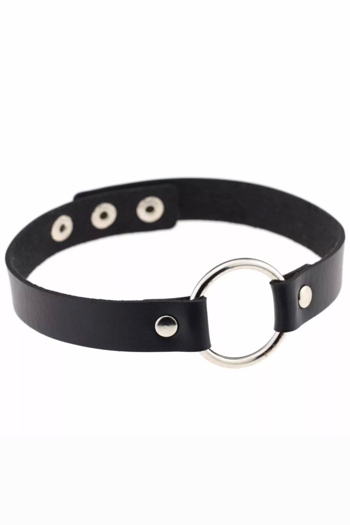 BLACK CIRCLE CHOKER