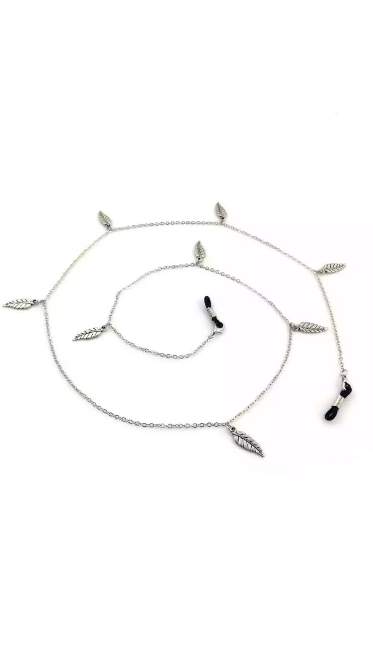 FEATHER SUNGLASS CHAIN
