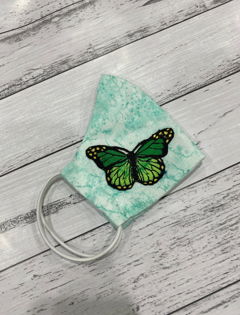 GREEN TIE DYE - BUTTERFLY