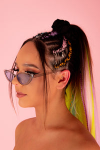 BLUE AND GREY CAT EYE SHADES